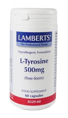 Lamberts L Tyrosine 500mg  60 caps