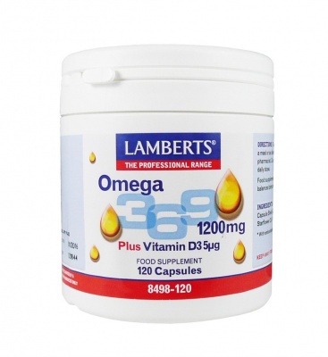 Lamberts Omega 3 6 9 1200mg 120 caps