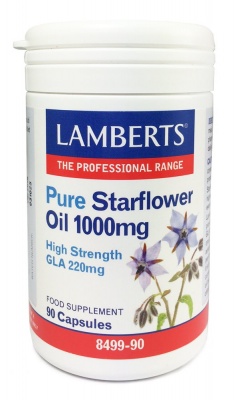 Lamberts Pure Starflower Oil 1000mg 90 caps