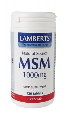 Lamberts MSM 1000mg 120 tabs