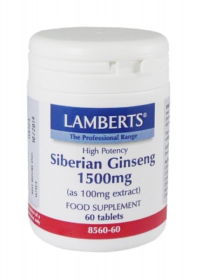 Lamberts Siberian Ginseng 1500mg 60 caps