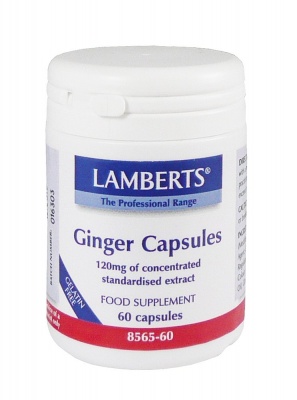 Lamberts Ginger Capsules 60 caps