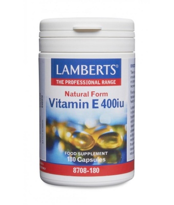 Lamberts Vitamin E 400iu 180 caps