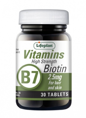 Lifeplan Biotin 2.5mg 30 tabs