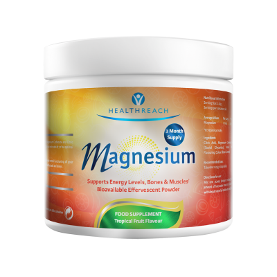 Healthreach Magnesium Powder Tropical Fruit 150g
