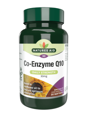 Natures Aid Co Enzyme Q10 30mg 30 Softgels