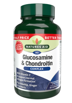 Natures Aid Glucosamine & Chondroitin Complex 90 caps Better Than Half Price