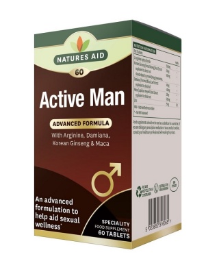 Natures Aid Active Man 60 tabs