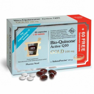 Pharma Nord Bio Quinone Q10 Gold 100mg  60 caps + 60 Selenoprecise