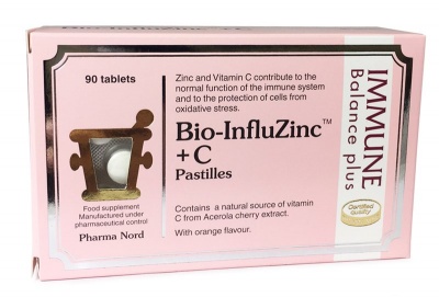 Pharma Nord Bio Influzinc + C 90 pastilles