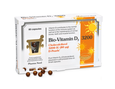 Pharma Nord Bio Vitamin D3 3200iu 80 Caps