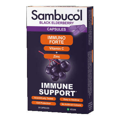 Sambucol Immuno Forte Capsules 30 Caps
