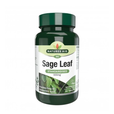 Natures Aid Sage Leaf 50mg 90 tabs
