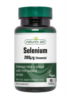 Natures Aid Selenium 200mcg 90 tabs