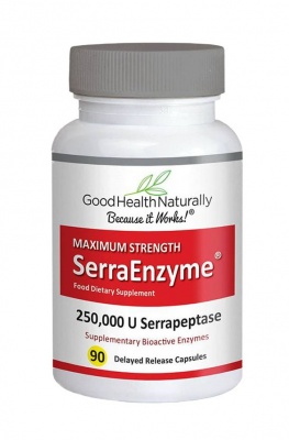 Good Health Naturally Maximum Strength SerraEnzyme 250,000 IU 90 Caps