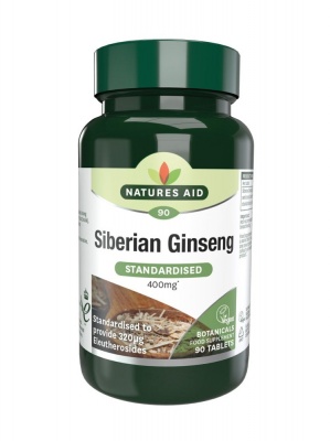 Natures Aid Siberian Ginseng 40mg 90 tabs