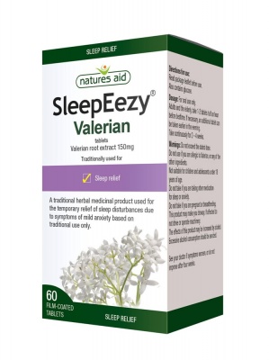 Natures Aid SleepEezy - Valerian 150mg 60 tabs