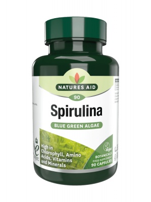 Natures Aid Spirulina 500mg 90 caps