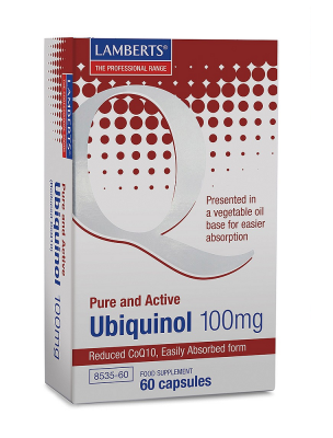 Lamberts Ubiquinol 100mg 60 caps