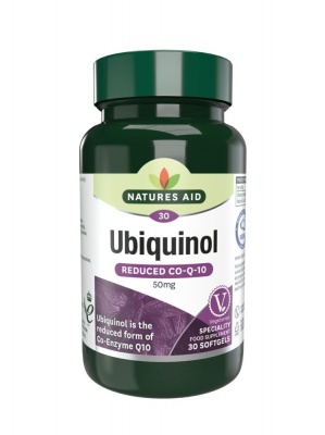 Natures Aid Ubiquinol 50mg 30 caps