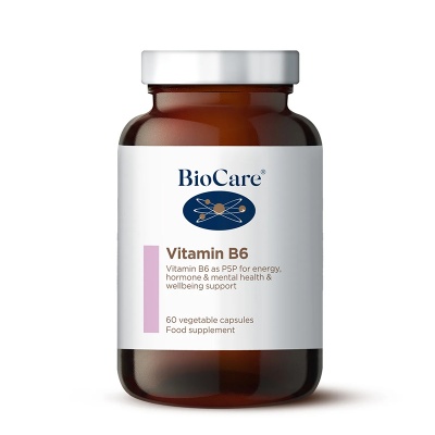 BioCare Vitamin B6 60 Veg caps