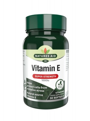 Natures Aid Vitamin E 1000iu 30 caps
