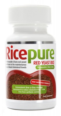 Rice Pure Red Yeast Rice 90 caps