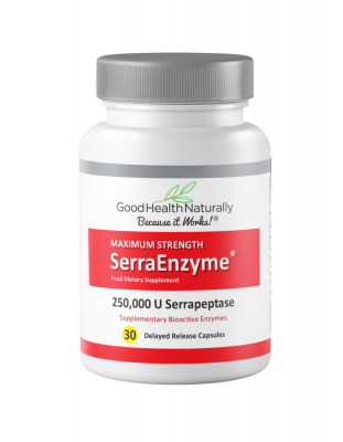 Good Health Naturally Maximum Strength SerraEnzyme 250,000 IU 30 Caps