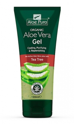 Aloe Pura Aloe Vera Gel with Tea Tree 200ml