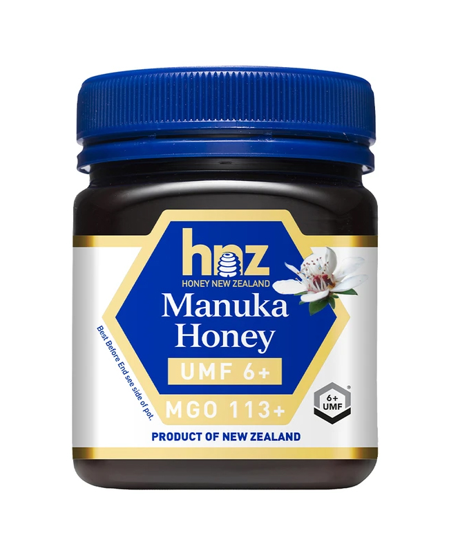 Honey New Zealand Manuka 6+ (MGO 113+) 250g