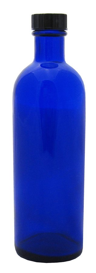 Absolute Aromas Blue Tall Glass Bottle 100ml