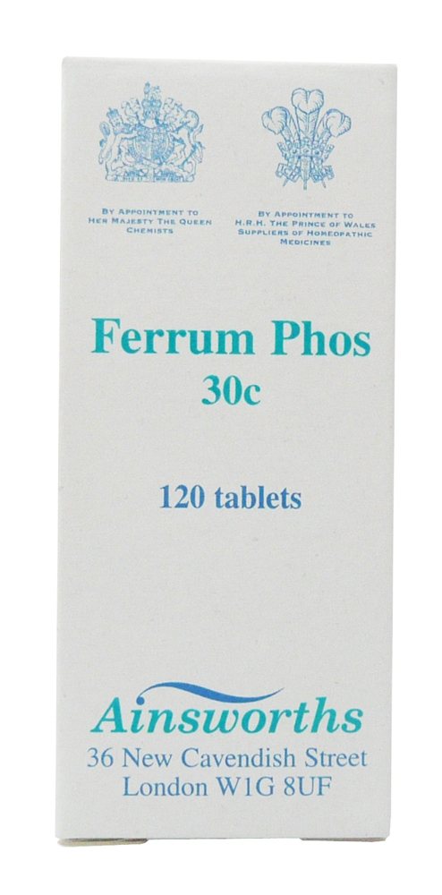 Ainsworths Ferrum phos 30c 120 tabs
