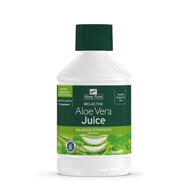 Aloe Pura Aloe Vera Juice Maximum Strength Original 500ml - Natural Health  Products