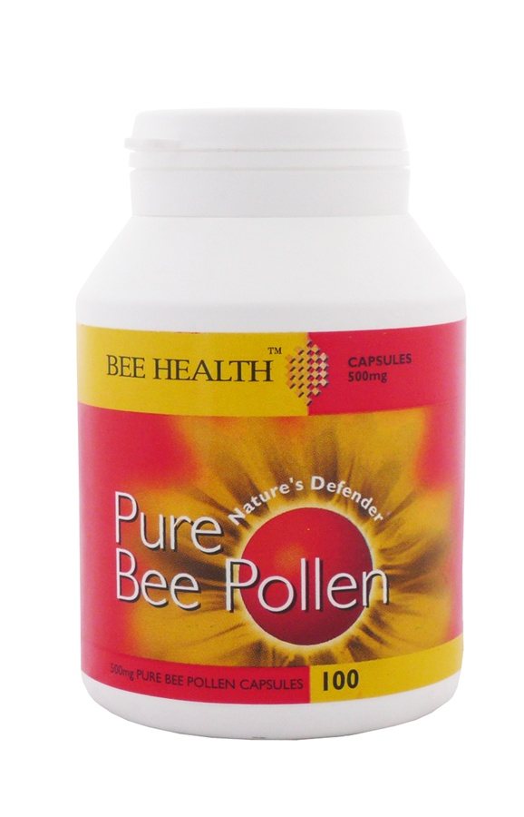 Bee Health Pure Bee Pollen 500mg 100 caps