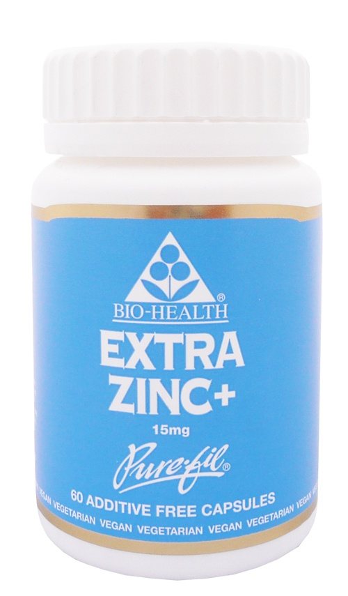 Bio Health Extra Zinc 60 caps Natural Health Products