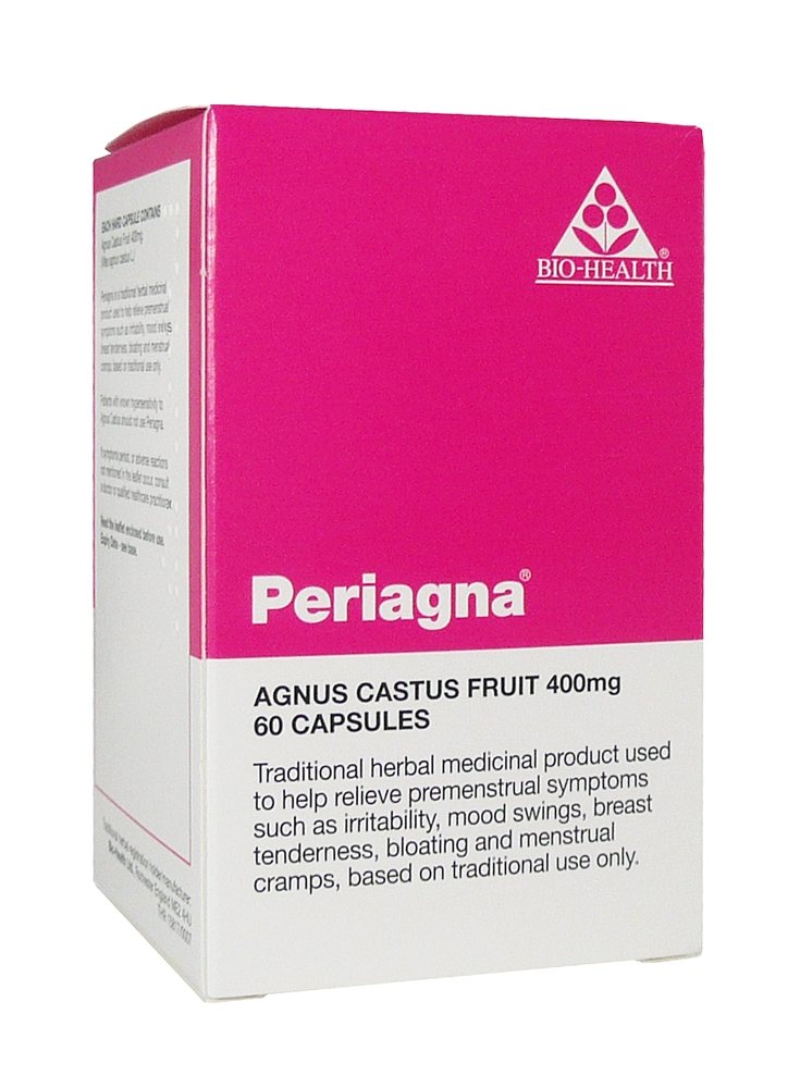 Bio Health Periagna Agnus Castus 400mg 60 caps