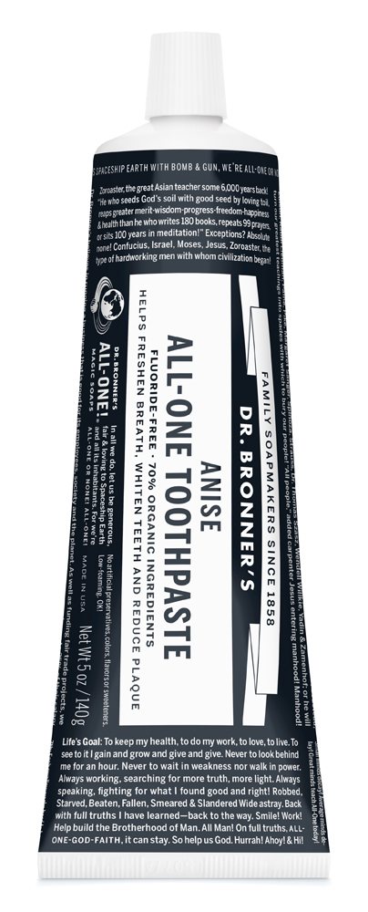 Dr Bronners Anise All-One Toothpaste 140g