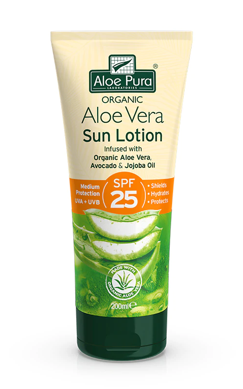 Aloe Pura Aloe Vera Sun Lotion SPF25 200ml