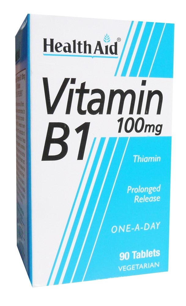Health Aid Vitamin B1 (Thiamin) 90 tabs