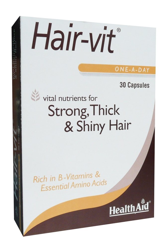 Health Aid Hair Vit 30 caps - Natural Health Products