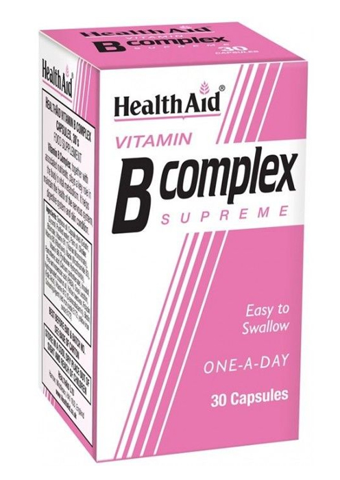 Health Aid B Complex Supreme 30 caps