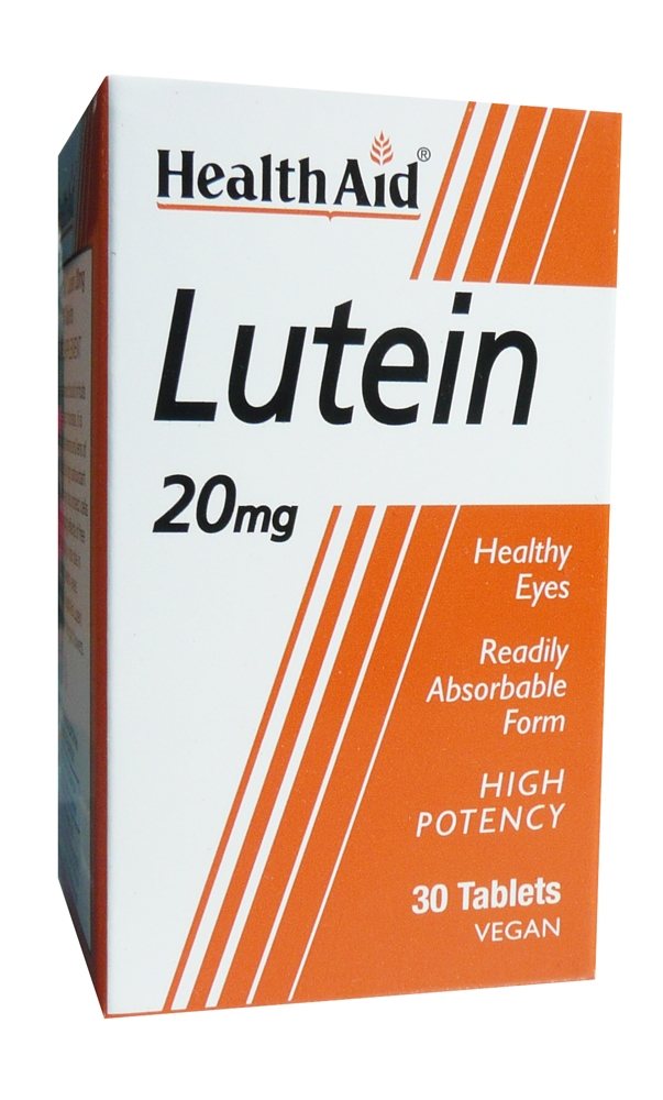 Health Aid Lutein 20mg 30 caps