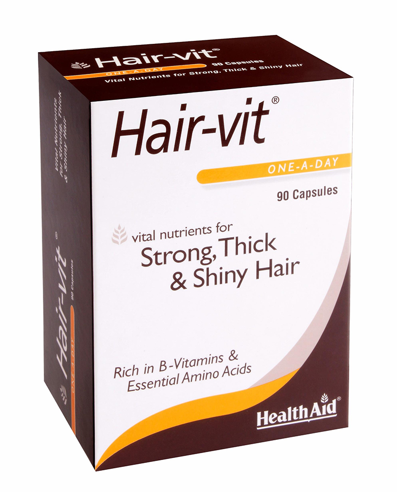 Health Aid Hair Vit 90 caps - Natural Health Products