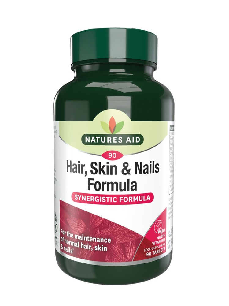 Natures Aid Hair, Skin and Nails Formula 30 tabs - Natural Health Products