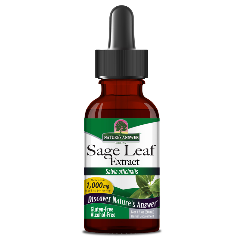 Natures Answer Sage Leaf Extract 30ml Natural Health Products