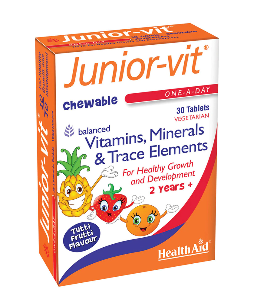Health Aid Junior Vit Chewable 30 Tablets