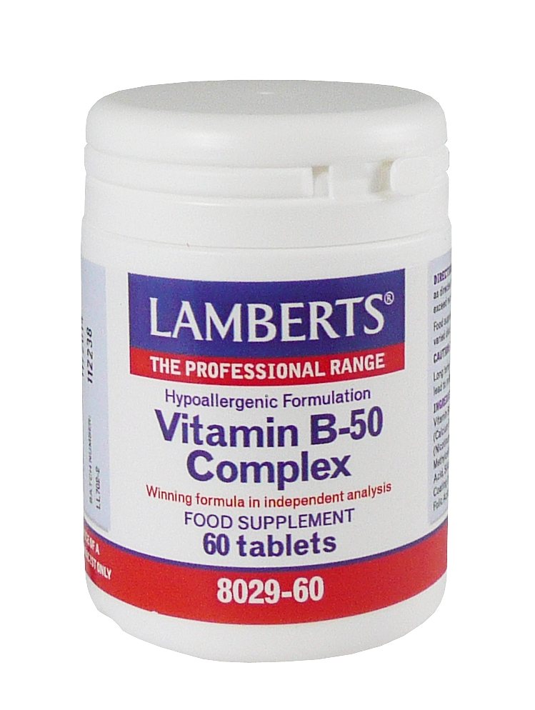 Lamberts Vitamin B50 Complex 60 tabs
