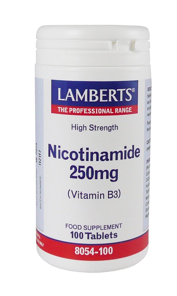 Lamberts Nicotinamide 250mg 100 tabs