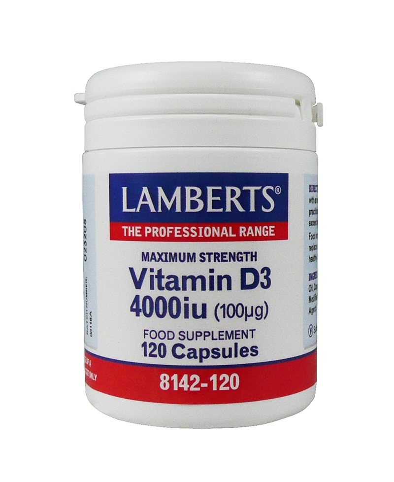 Lamberts Vitamin D3 4000iu 120 caps