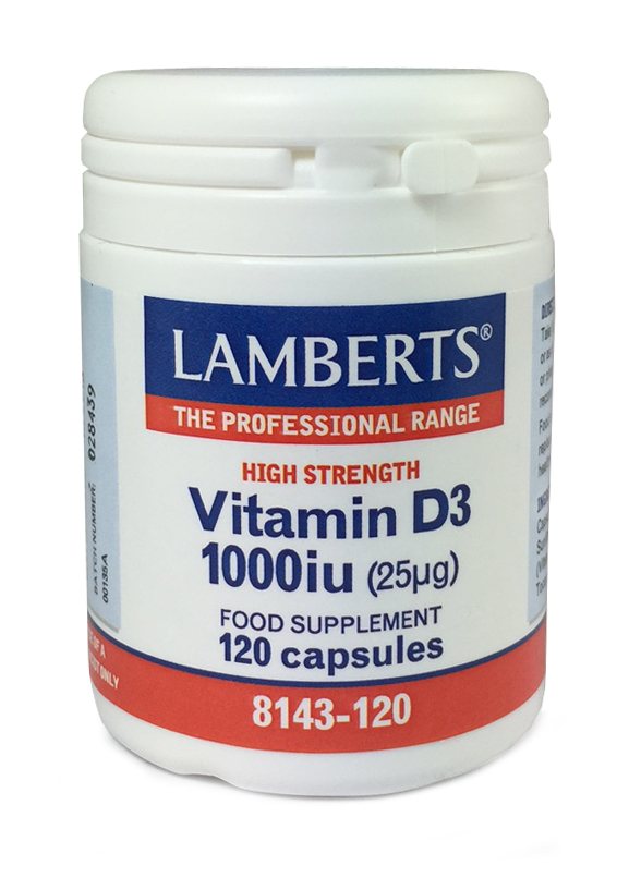 Lamberts Vitamin D3 1000iu 120 caps